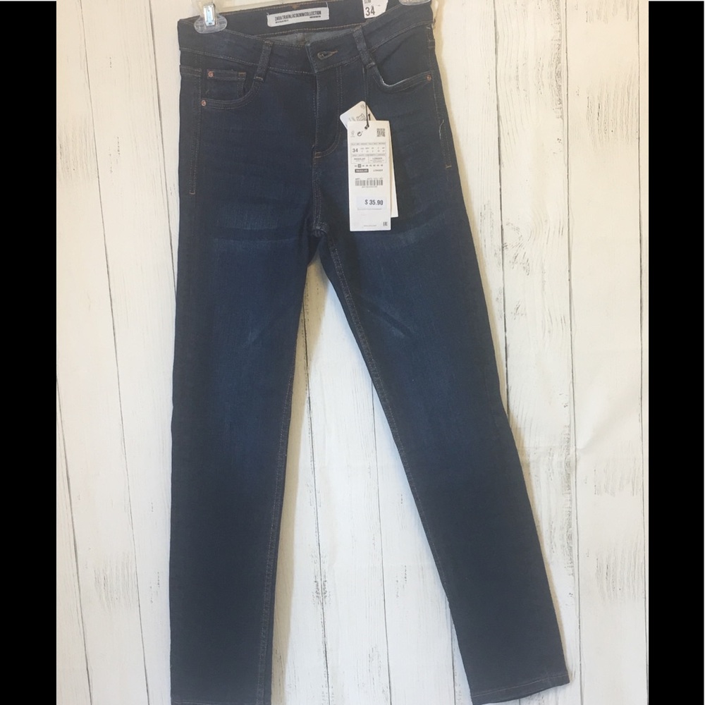Zara trafaluc denim jeans